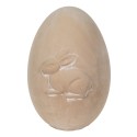 Clayre & Eef Figurine Rabbit 18x17x25 cm Beige Brown Ceramic Rabbit