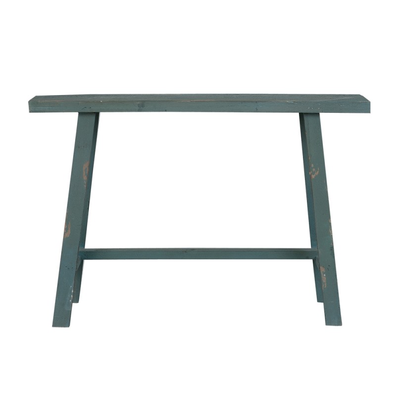 Clayre & Eef Plant Table 60x21x40 cm Green Wood Rectangle