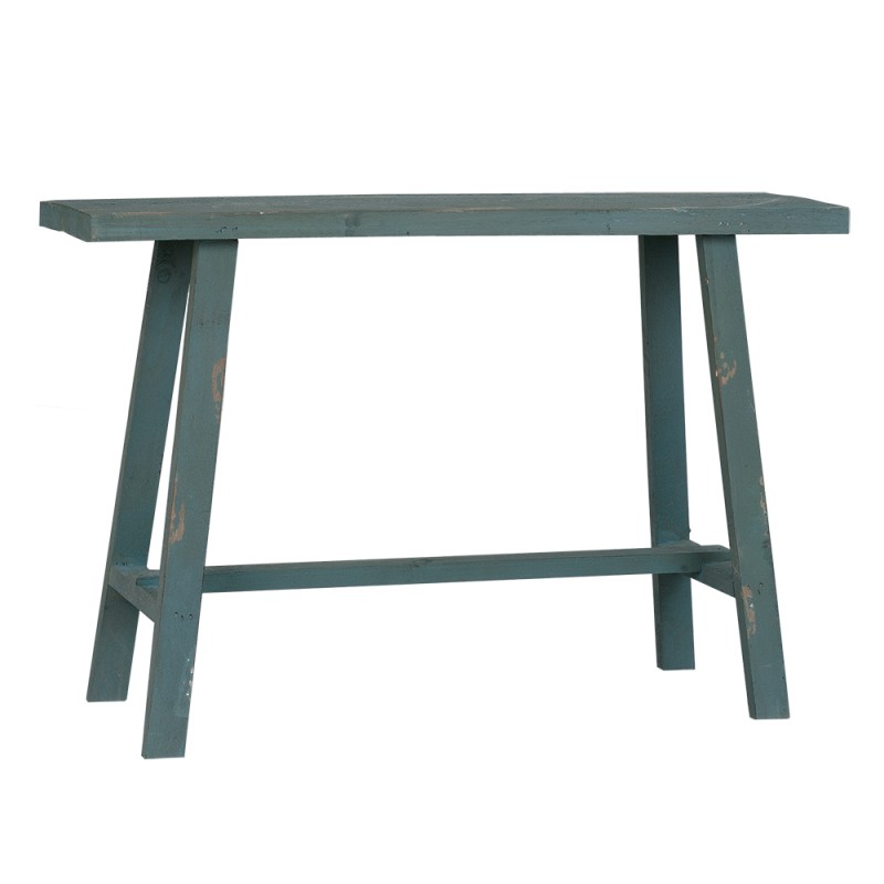 Clayre & Eef Plant Table 60x21x40 cm Green Wood Rectangle
