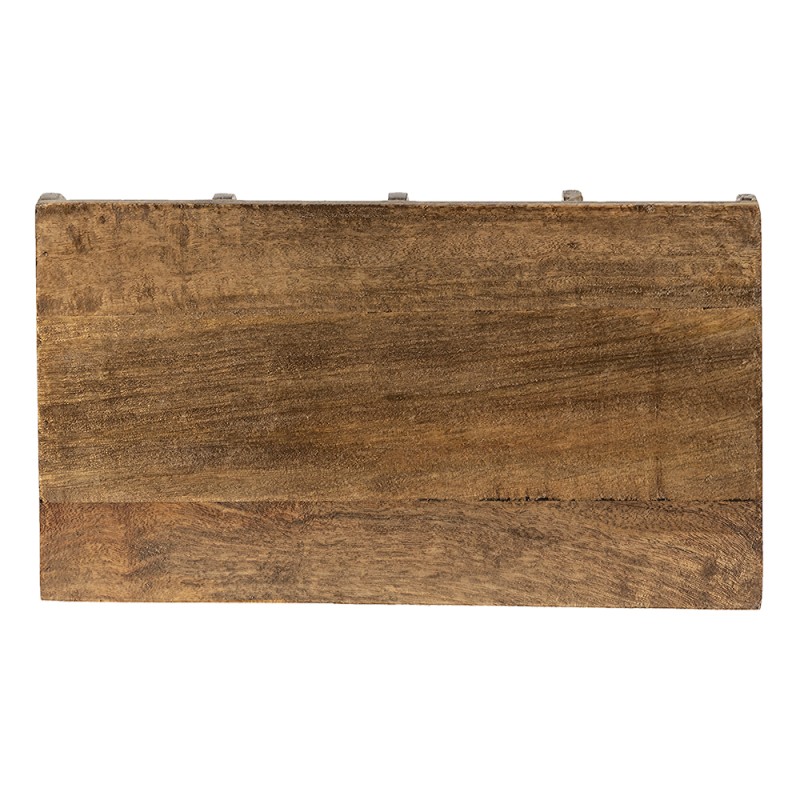 Clayre & Eef Briefhalter 40x22x23 cm Braun Holz