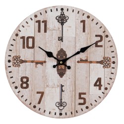 Clayre & Eef Clock Ø 34 cm...
