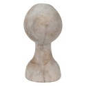 Clayre & Eef Bust Girl 12x11x24 cm Beige Stone