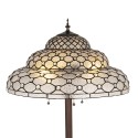 LumiLamp Floor Lamp Tiffany Ø 52x166 cm  Transparent Glass Plastic Rectangle