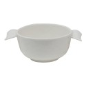 Clayre & Eef Decorative Bowl 150 ml White Ceramic Wings