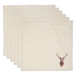 Clayre & Eef Napkins Cotton...