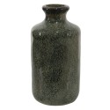 Clayre & Eef Vase Ø 12x26 cm Green Ceramic