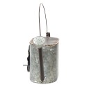 Clayre & Eef Birdhouse Watering Can 48x20x28/40 cm Black Grey Metal