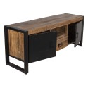 Clayre & Eef Mobile TV 140x40x55 cm Marrone Legno