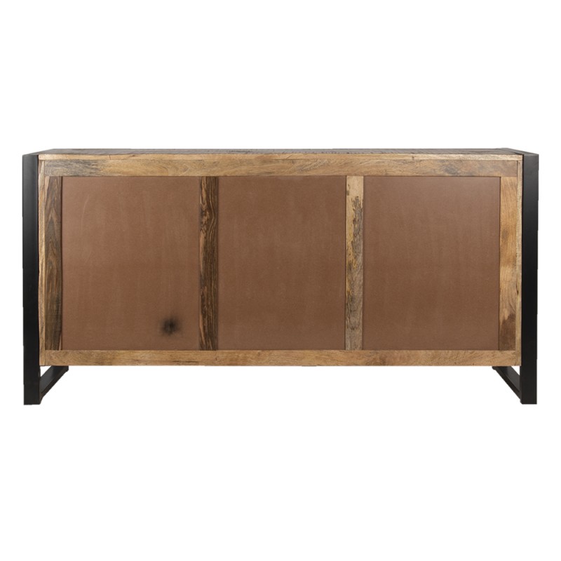 Clayre & Eef Sideboard 160x40x80 cm Braun Holz