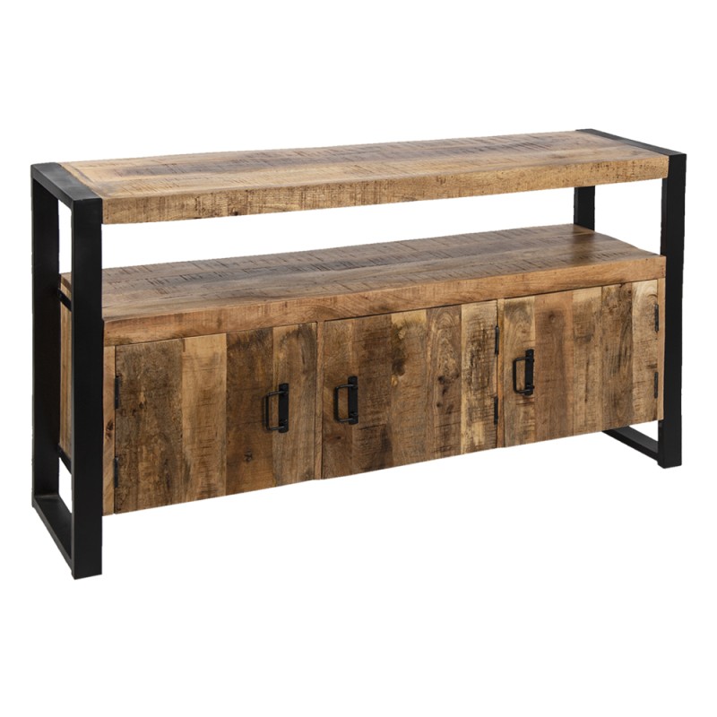 Clayre & Eef TV Cabinet 136x40x80 cm Brown Wood