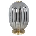 Clayre & Eef Tischlampe Ø 20x35 cm  Grau Metall