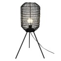 Clayre & Eef Floor Lamp Ø 21x63 cm  Black Iron