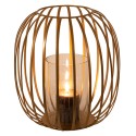 Clayre & Eef Wind Light Ø 30x31 cm Gold colored Iron Glass
