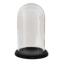 Clayre & Eef Stolp  Ø 23x21 cm Hout Glas Rond