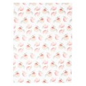 Clayre & Eef Tea Towel  50x70 cm Red White Cotton Apple