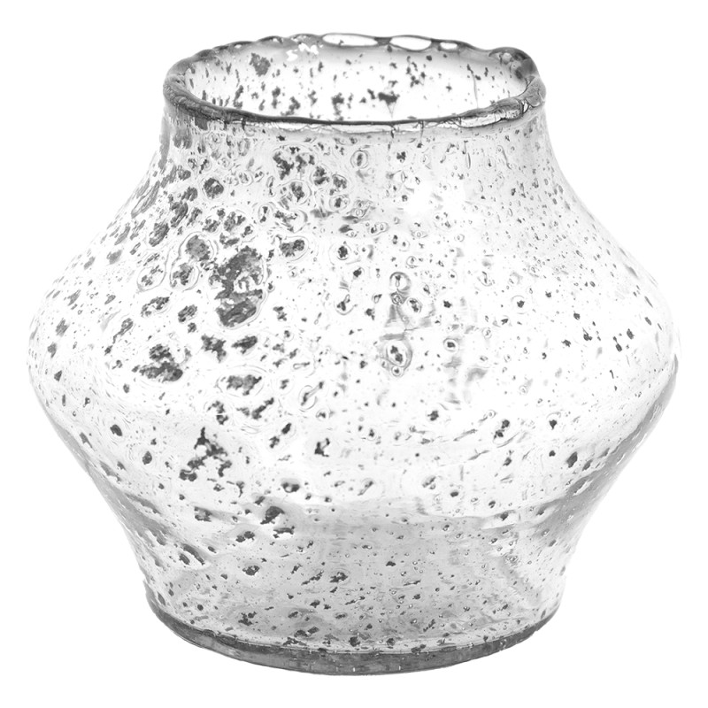 Clayre & Eef Teelichthalter Ø 8x13 cm Glas
