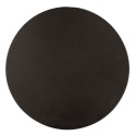 Clayre & Eef Table d'appoint Ø 50x100 cm Noir Fer Rond