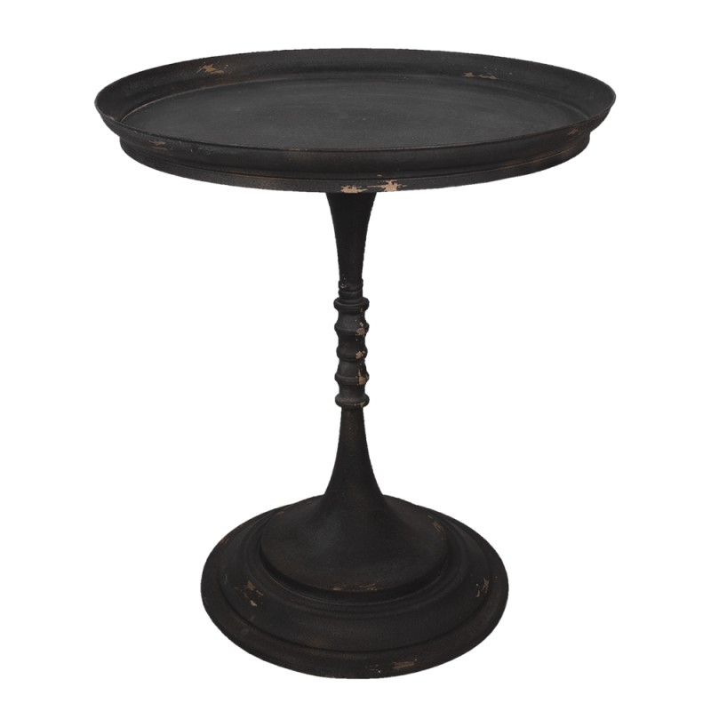 Clayre & Eef Side Table Ø 60x68 cm Brown Iron Round