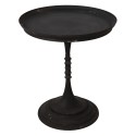 Clayre & Eef Side Table Ø 60x68 cm Brown Iron Round