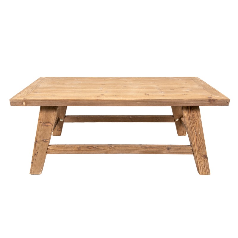 Clayre & Eef Coffee Table 120x60x48 cm Brown Wood