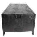 Clayre & Eef Coffee Table 120x60x45 cm Black Wood Rectangle