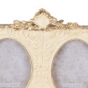 Clayre & Eef Photo Frame 6x9 cm Gold colored Plastic