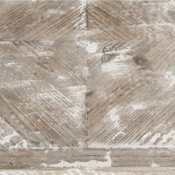Table murale | 110*36*91 cm | Blanc | Bois | Rectangle | Boucles | Clayre & Eef | 5H0235