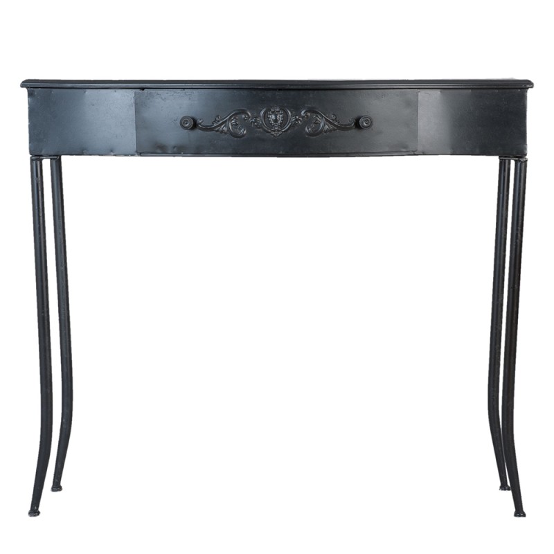Clayre & Eef Desk Table 90*30*79 cm Black Iron