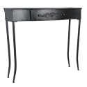 2Clayre & Eef Desk Table 90*30*79 cm Black Iron