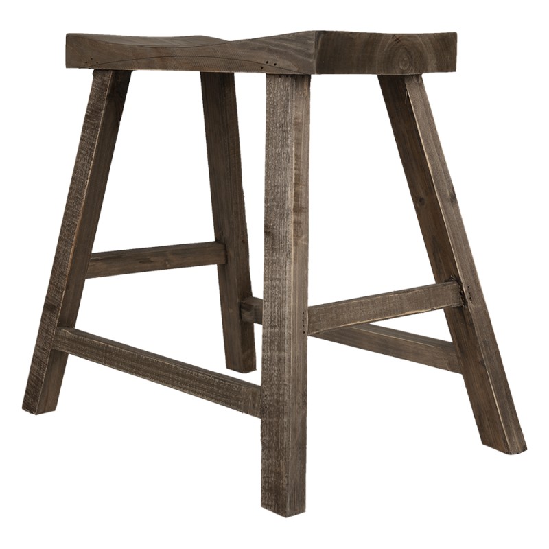 Clayre & Eef Plant Table 56x37x50 cm Brown Wood