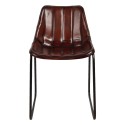 Clayre & Eef Dining Chair 46x48x79 cm Brown Leather