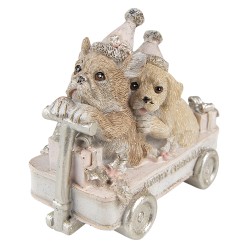 Clayre & Eef Statue Dogs 9...