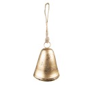 Clayre & Eef Pendant Bell 13 cm Gold colored Iron