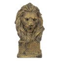 Clayre & Eef Plant Holder Lion 60 cm Gold colored Polyresin