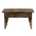 Clayre & Eef Plant Table 34x19x20 cm Brown Wood Rectangle