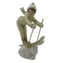 Clayre & Eef Figurine Child 19 cm Beige Gold colored Polyresin