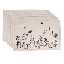 Clayre & Eef Placemats Set...