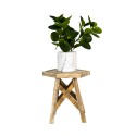 Clayre & Eef Petit table de plante 22x22x25 cm Marron Bois