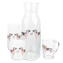 Clayre & Eef Water Glass 380 ml Dogs