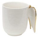 Clayre & Eef Mug 350 ml Blanc Céramique Ailes