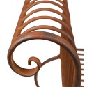 Clayre & Eef Garden Chair 76x41x71 cm Brown Iron