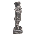 Clayre & Eef Figurine Casse-noisette 16 cm Gris Polyrésine
