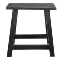 Clayre & Eef Plant Table 42x29x43 cm Black Wood Rectangle
