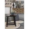 Clayre & Eef Plant Table 42x29x43 cm Black Wood Rectangle
