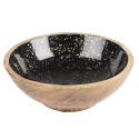 Clayre & Eef Decorative Bowl Ø 20x7 cm Brown Wood Round