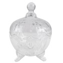 Clayre & Eef Glass Jar Ø 15x20 cm Round