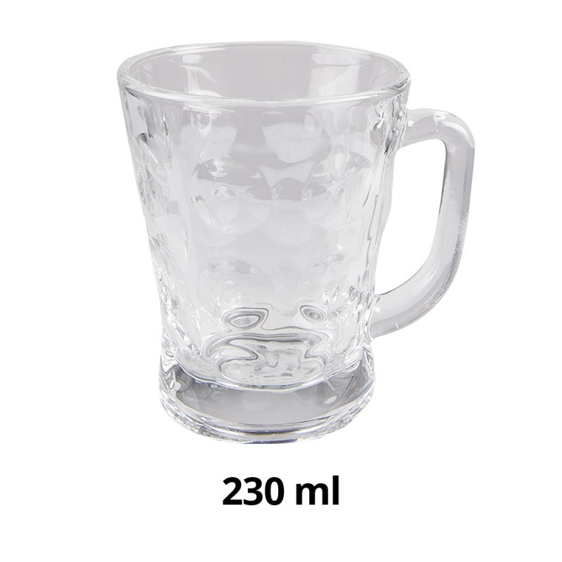 Clayre & Eef Mug 230 ml Glass Round