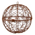 Clayre & Eef Decorative Ball Ø 30 cm Copper colored Metal