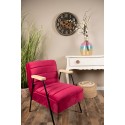 Clayre & Eef Sessel mit Armlehne 60x69x78 cm Rot Textil