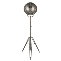 Clayre & Eef Floor Lamp 51*46*175 cm Grey Iron